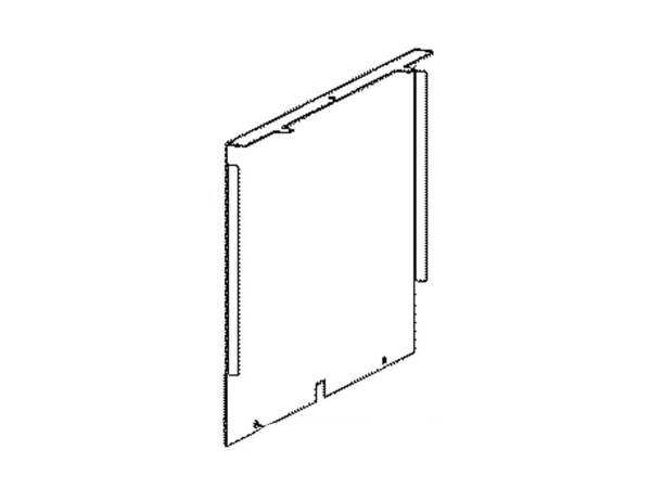 1020342-1-M-GE-WC17X10022        -REAR COVER MOTOR