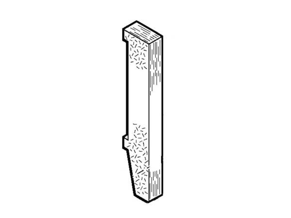 1020442-1-M-GE-WB35T10135        -Door Insulation