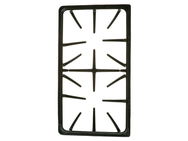 1020667-1-M-GE-WB32X10062        -Double Burner Grate - Glossy Black