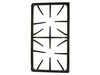 Double Burner Grate - Glossy Black – Part Number: WB32X10062