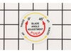 Label – Part Number: 2SV1
