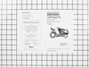 Parts Manual – Part Number: 584826326