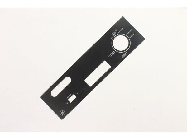 1021925-1-M-GE-WD34X11181        -INSERT - CONTROL PNL BK