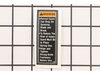 Label – Part Number: 980324-001