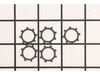 Ring 5Pk – Part Number: STD587075