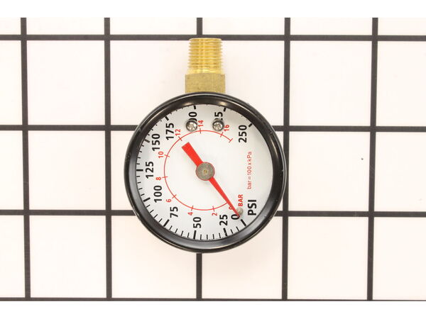 10243118-1-M-Campbell Hausfeld-HL036300AV-Left Side Pressure Gauge
