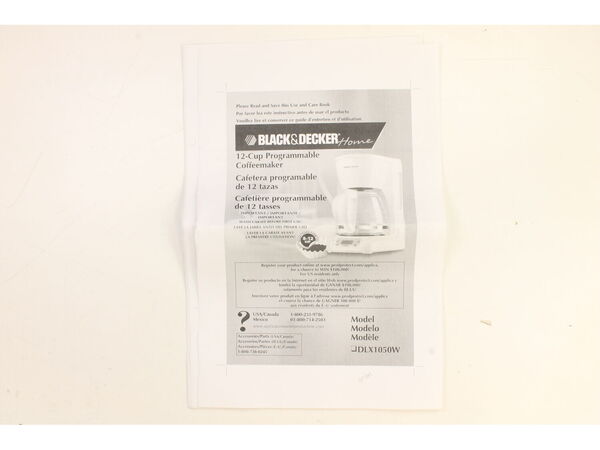 10255352-1-M-Black and Decker-OM-DLX1050W-Owners Manual