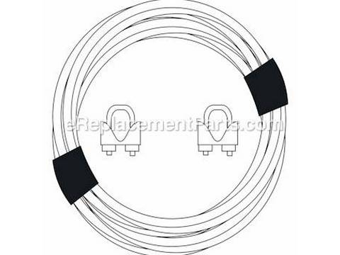 10261208-1-M-Airmaster-21204-Safety Cable Kit 12'-1/16"