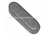 Oval Key 3X3X10 – Part Number: 300011