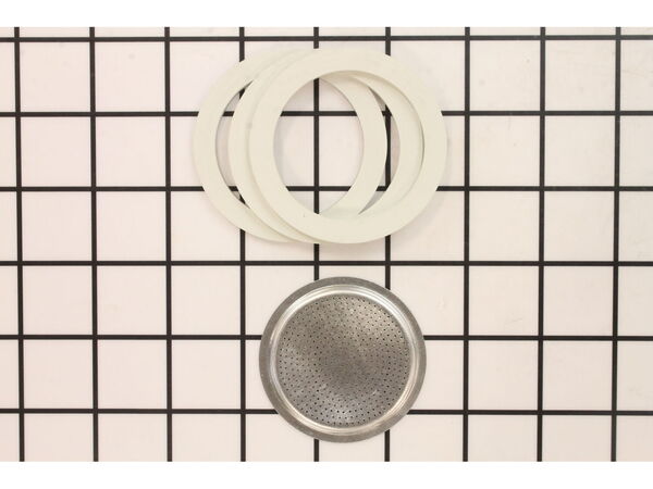 10269438-1-M-Bialetti-06960-Gasket / Filter, 3 Cup, Carded