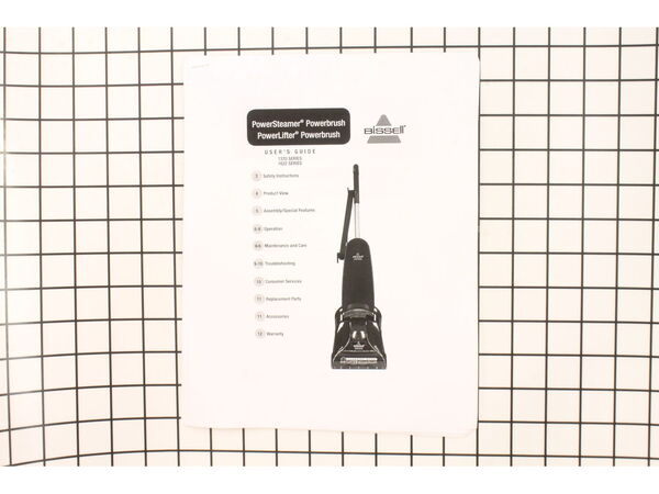 10270022-1-M-Bissell-B-120-4026-User'S Guide