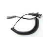 Coiled Cord, Bk – Part Number: 67003068