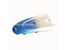 Back Housing, Silver/Blue-Flow – Part Number: 67030571