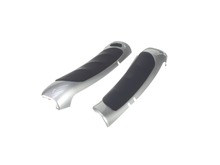 Side Covers, Silver/ Dark Blue – Part Number: 67030901