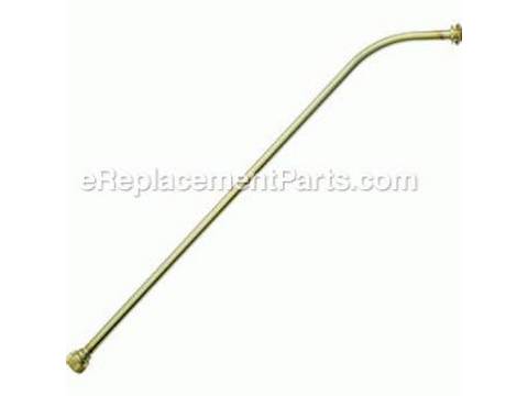 10290302-1-M-Chapin-3-7711-18" Curved Brass Extension