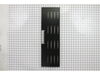 Cart Upper Back Panel, Black – Part Number: G515-0023-W1