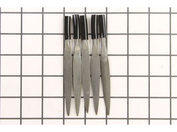 10296893-1-M-Chicago Pneumatic-2050519133-5mm Shank File-half Round (5pc