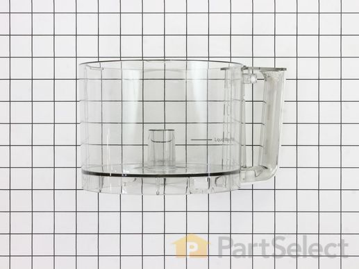10309617-1-M-Cuisinart-DLC-2011WWBN-1-Work Bowl w/White Handle