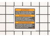 Warning Label – Part Number: A28976S