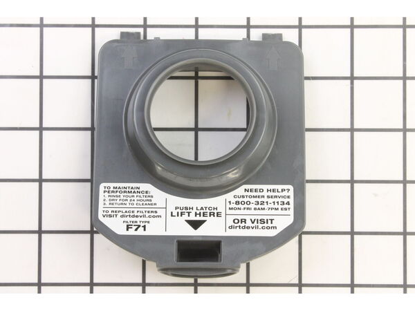 10334341-1-M-Dirt Devil-440003041-Filter Cover Assembly