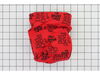 Dd Plus Cloth Bag Assy - Red W/ Blk – Part Number: RO-050340