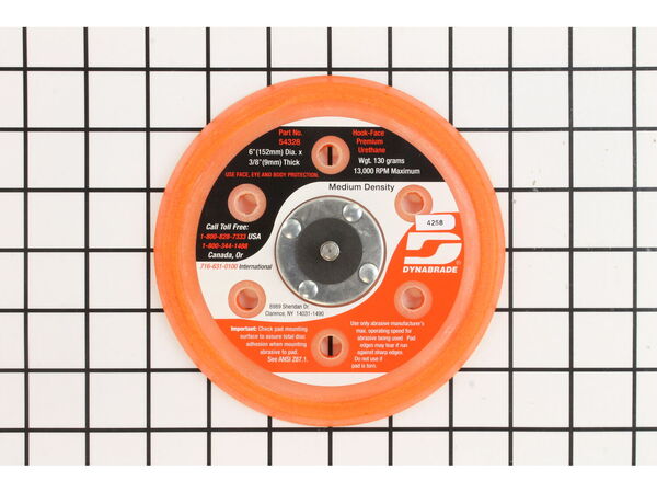 10338667-1-M-Dynabrade-54328-6" Hook-Face Sanding Pads
