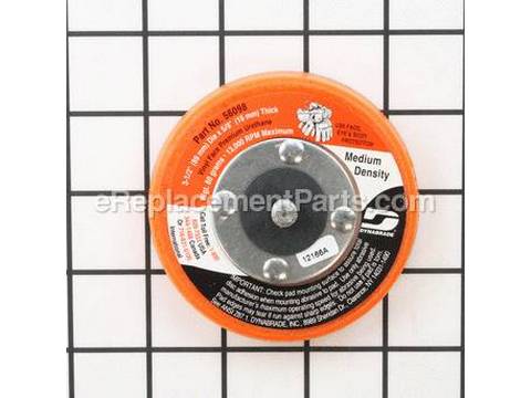 10338816-1-M-Dynabrade-56098-3-1/2" Vinyl Face Pad