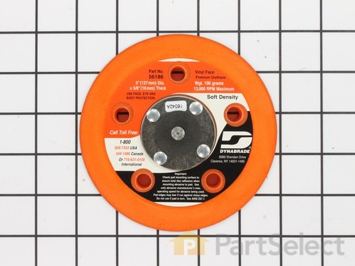 10338842-1-M-Dynabrade-56186-5/8" Premium Urethane Pad