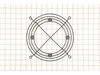 Motor Grill – Part Number: D11775