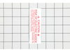 Caution Label – Part Number: H02564-2
