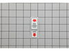 Label, Keep Screen Clean – Part Number: H10565