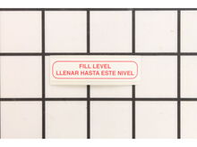 Label, Fill Level Tank – Part Number: H10571