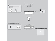 Hanging System Kit A Brass – Part Number: K006501198