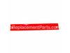 Table Insert – Part Number: 708315-121