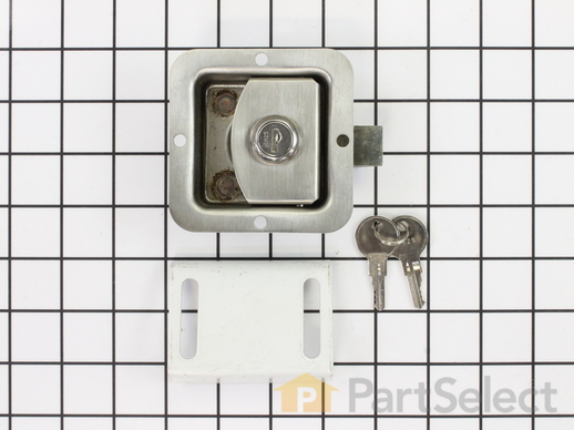 10400452-1-M-Knaack-929-3-Paddle Handle Lock And Striker