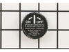 Control Knob – Part Number: 27D0602