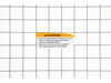 Warning Label – Part Number: CN35636