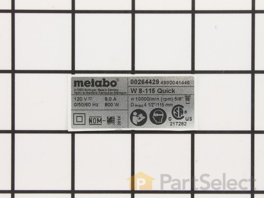 10416839-1-M-Metabo-338048950-Rating Plate