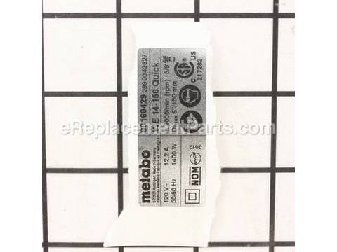 10416858-1-M-Metabo-338050100-Rating Plate