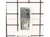 Rating Plate – Part Number: 338050100