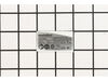 Rating Plate – Part Number: 338052480