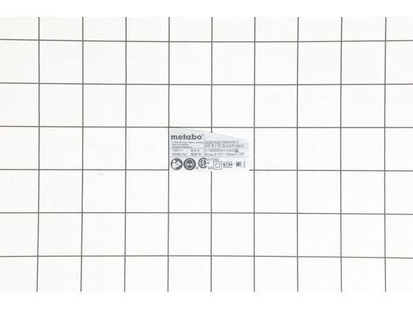 10416867-1-M-Metabo-338052500-Rating Plate