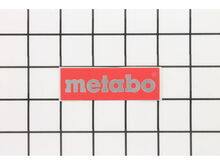 Metabo Label – Part Number: 338115510