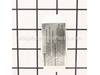 Label To Read Instructions – Part Number: 338116200