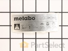 Indication Label – Part Number: 338117330