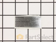 Hinweisschild-warning-10000 Rp – Part Number: 338121300