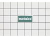 Metabo Label 99,tr1 – Part Number: 338122160