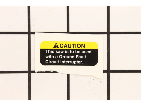 10421111-1-M-MK Diamond-155678-Label, Caution, Gfci, 1 X 2 1/
