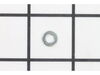 Washer, Flat, M4 – Part Number: 165007