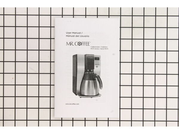 10424123-1-M-Mr Coffee-135572-000-000-Instruction Book, Pstx Serie